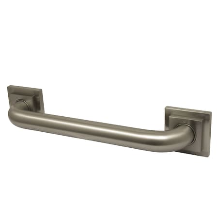 Claremont Contemporary Grab Bar, 18-13/16" L, Brass, Brushed Nickel DR614168